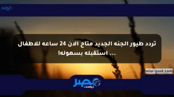 تردد طيور الجنة الجديد متاح الآن 24 ساعة للأطفال … استقبله بسهولة!